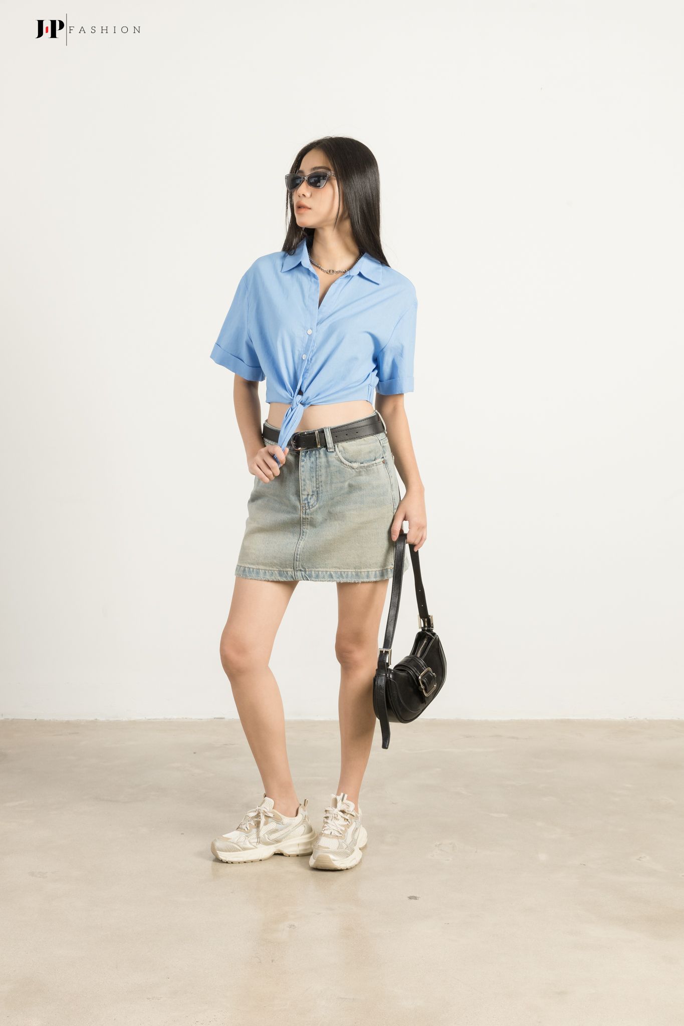 Áo Sơ Mi Linen Croptop 10609889