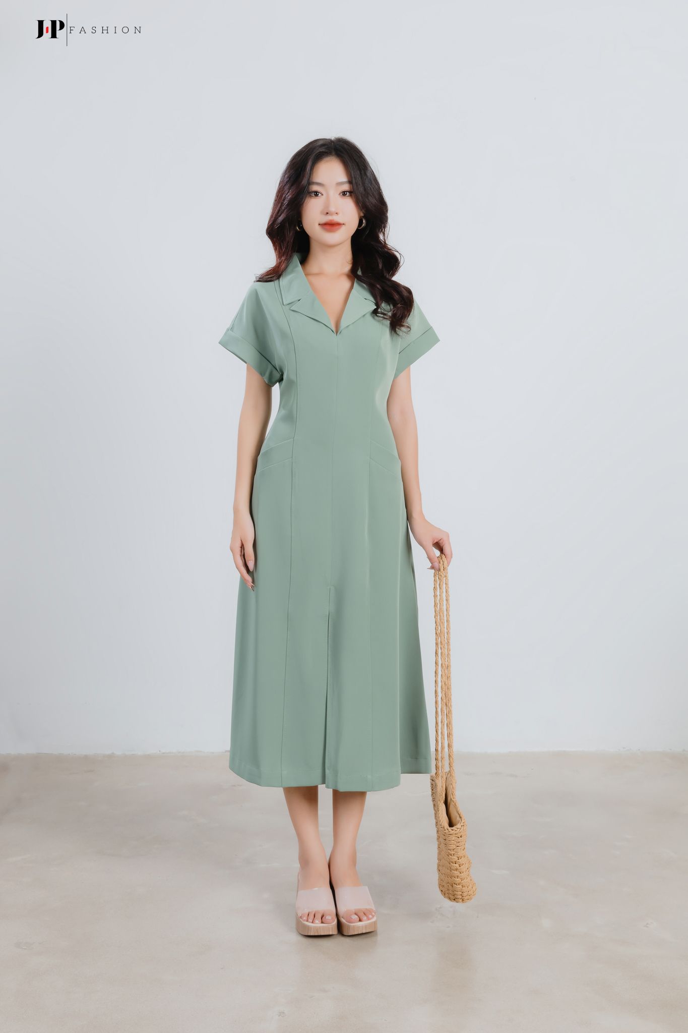 Đầm Kiểu Xẻ Tà 12209783