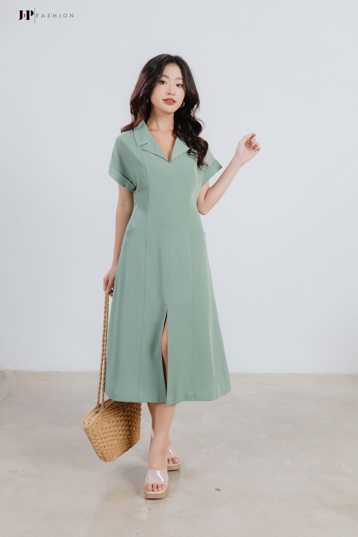 Đầm Kiểu Xẻ Tà 12209783