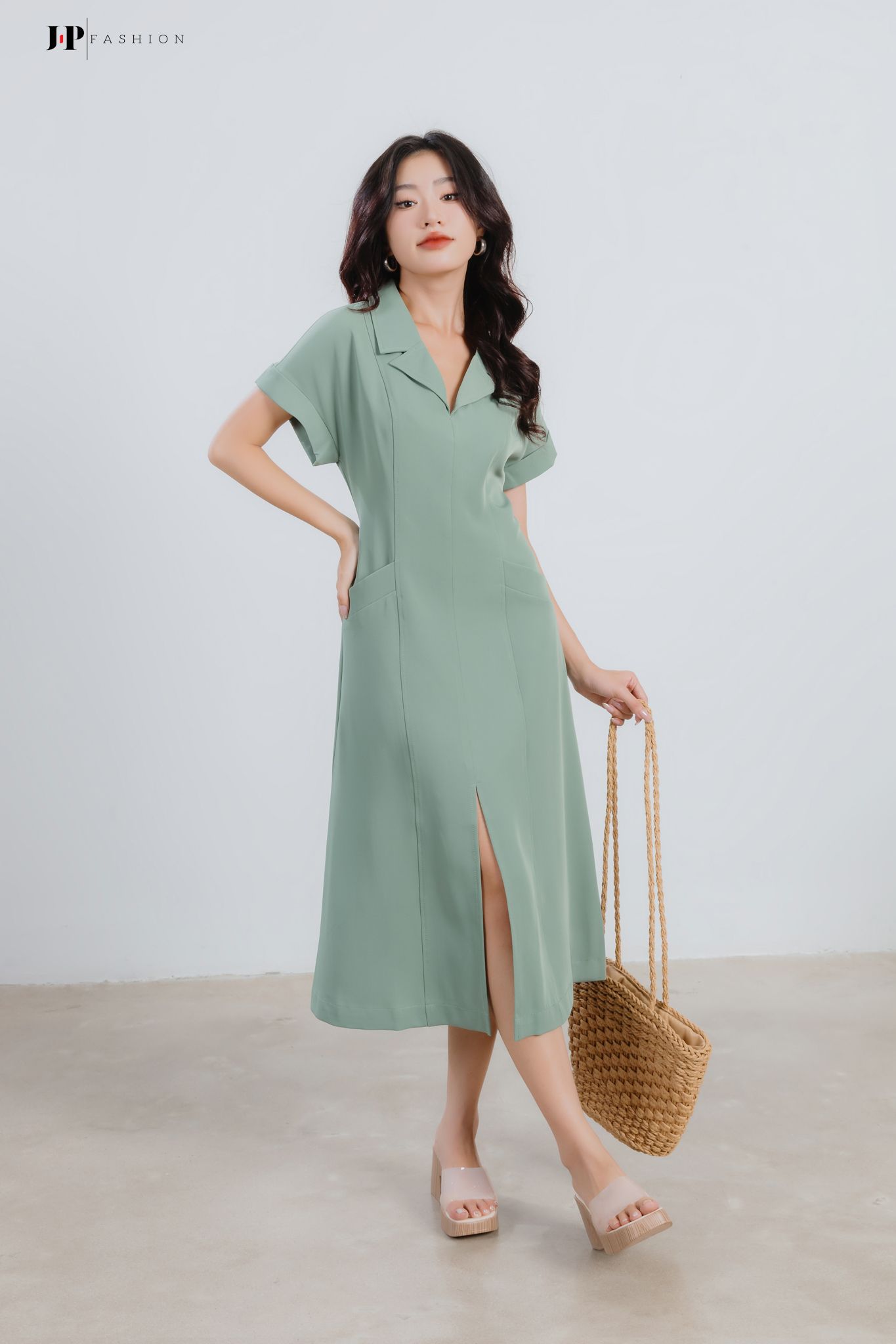 Đầm Kiểu Xẻ Tà 12209783