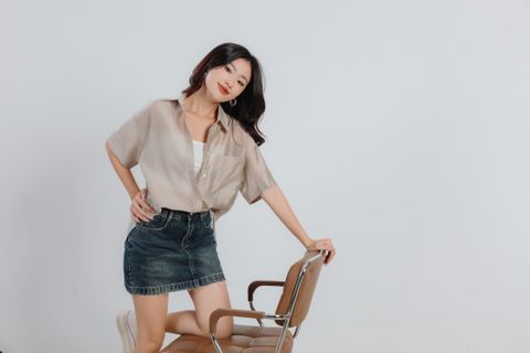 Áo Sơ Mi Mỏng Form Rộng 10609731