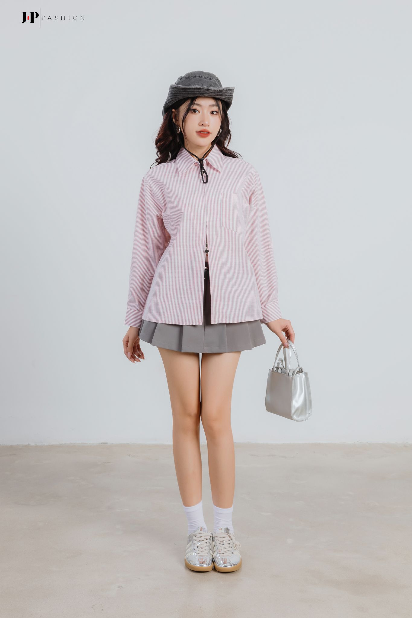 Áo Sơ Mi Kẻ Sọc Form Rộng 10609804