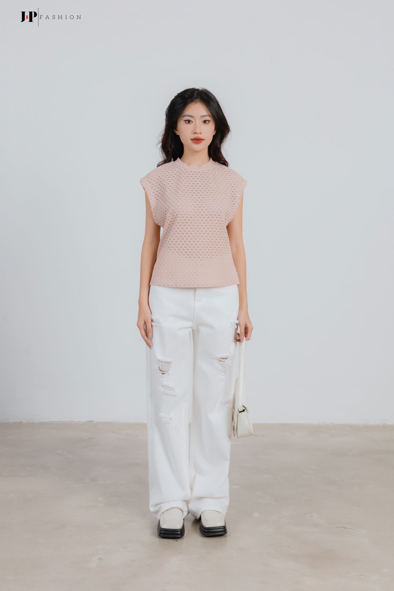 Quần Jean Rách Ống Rộng 11109990