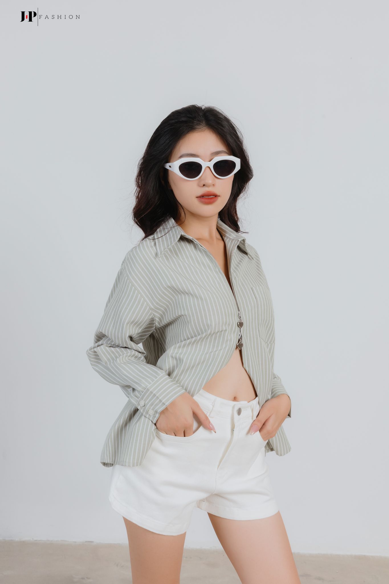 Áo Sơ Mi Kẻ Sọc Form Rộng 10609804