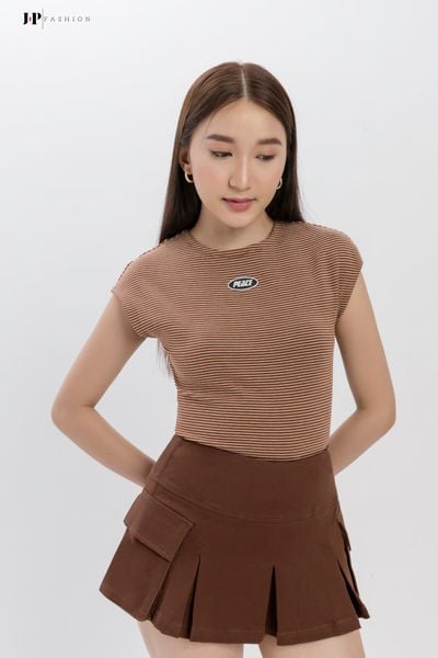 color_Nâu sọc trắng