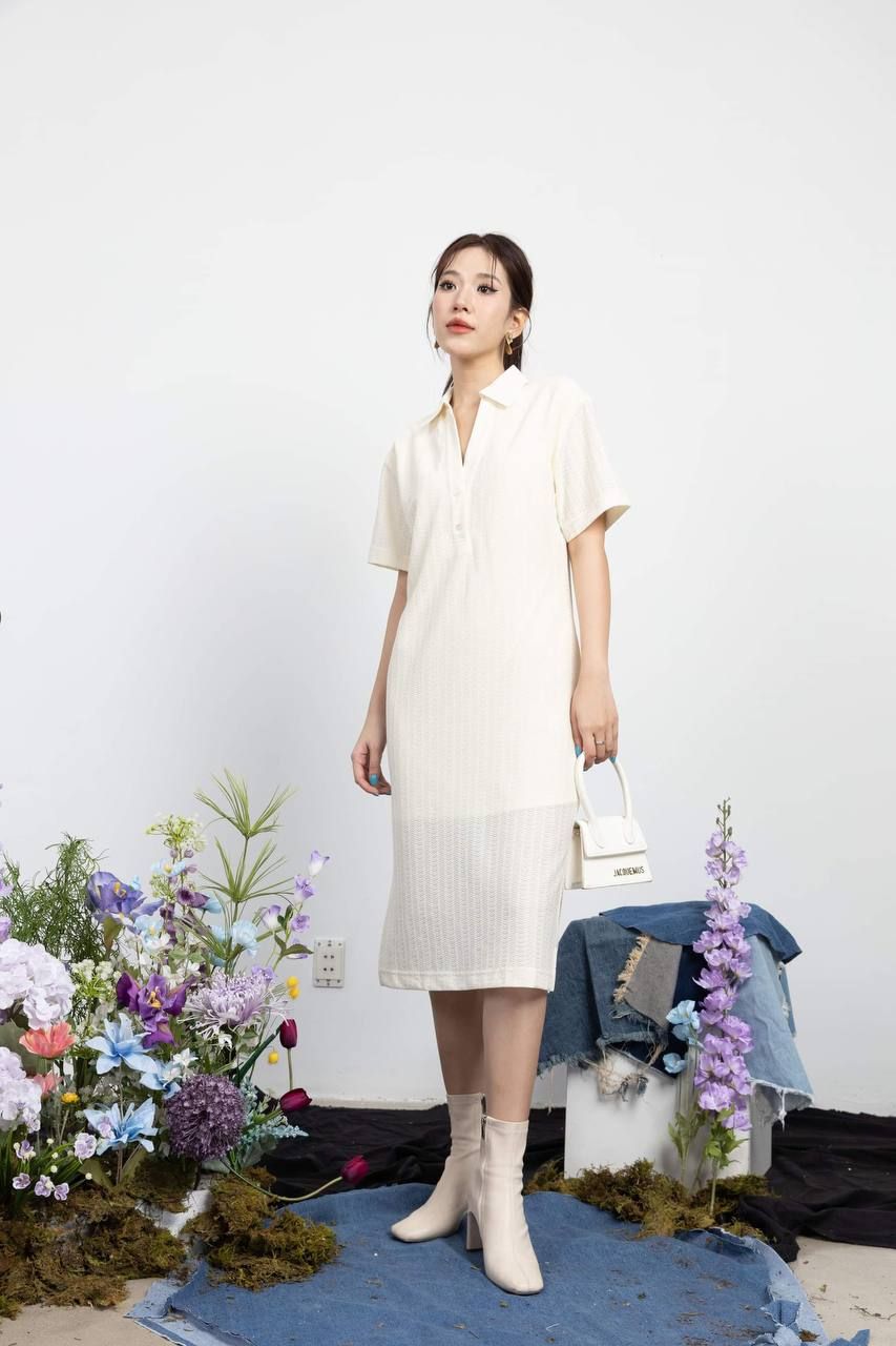 Đầm Thun Dài Suông 12109665