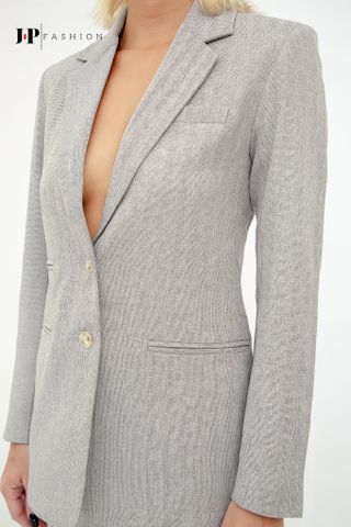 Áo khoác vest form dài