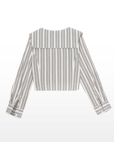 Áo Sơ Mi Croptop Tay Dài 10611453