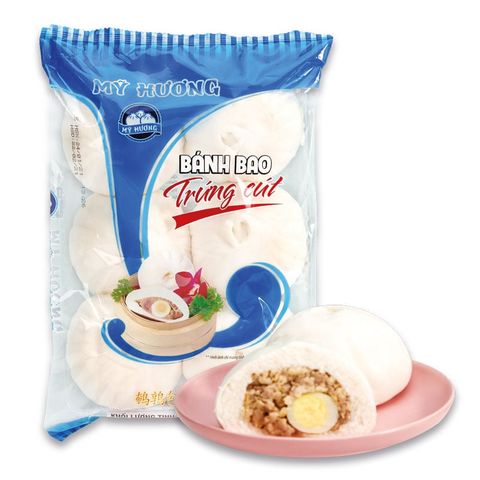  Bánh Bao Trứng Cút 