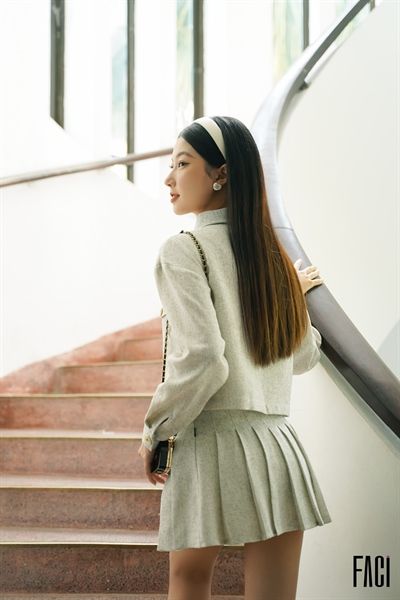  Dana Skirt - Dạ be - FA191 S 