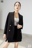  Donna Blazer - Tuyết mưa Thái đen - FA23031 M 