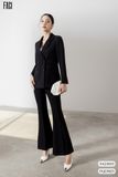  Almira Blazer - Tuyết mưa Thái đen - FA23035 M 