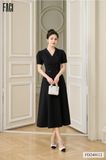  Maris Dress - Chéo Ý đen - FD240112 L 