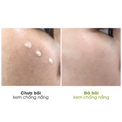 Kem Chống Nắng Nâng Tone Cho Da Nhạy Cảm, Ngừa Mụn, Dưỡng Trắng Da Chiết Xuất Trà Xanh Gowon Mild Tone Up Sun Cream SPF50+/PA++++