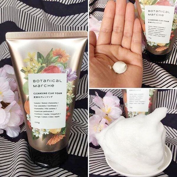  Sữa rửa mặt thảo mộc BOTANICAL MARCHE
cleansing clay foam 