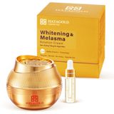  Kem Dưỡng Trắng Da Ngừa Nám Nano Vàng  (Tinh chất Nhị Sen) | Whitening and Melasma Solution Cream - KL:30g (Tặng 1 Serum Tinh Chất Vàng 24K: 5ml) 