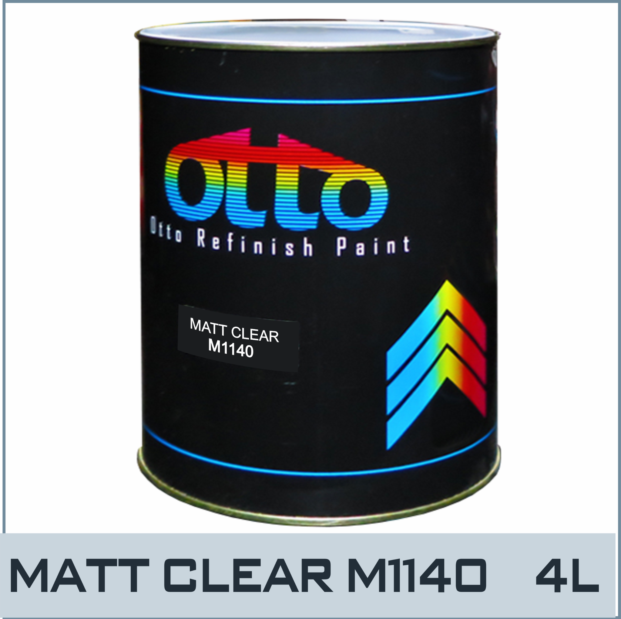 OTTO-M1140-4L- Dầu Bóng Mờ 1K - 1140 Matt Clear (4L)