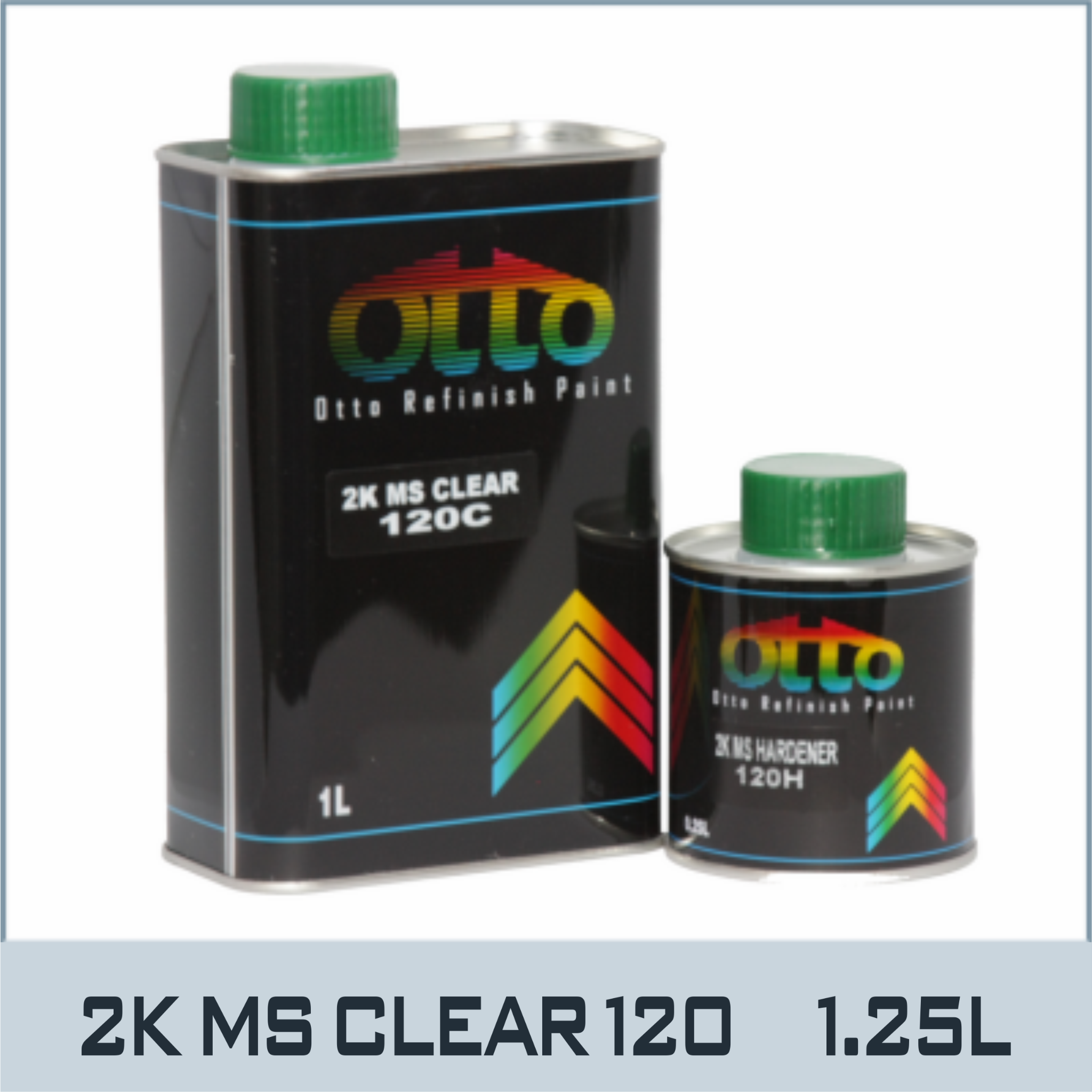 OTTO-MS120 - Dầu Bóng 2K - Otto MS 120 Clear (Nắp Xanh Lá)