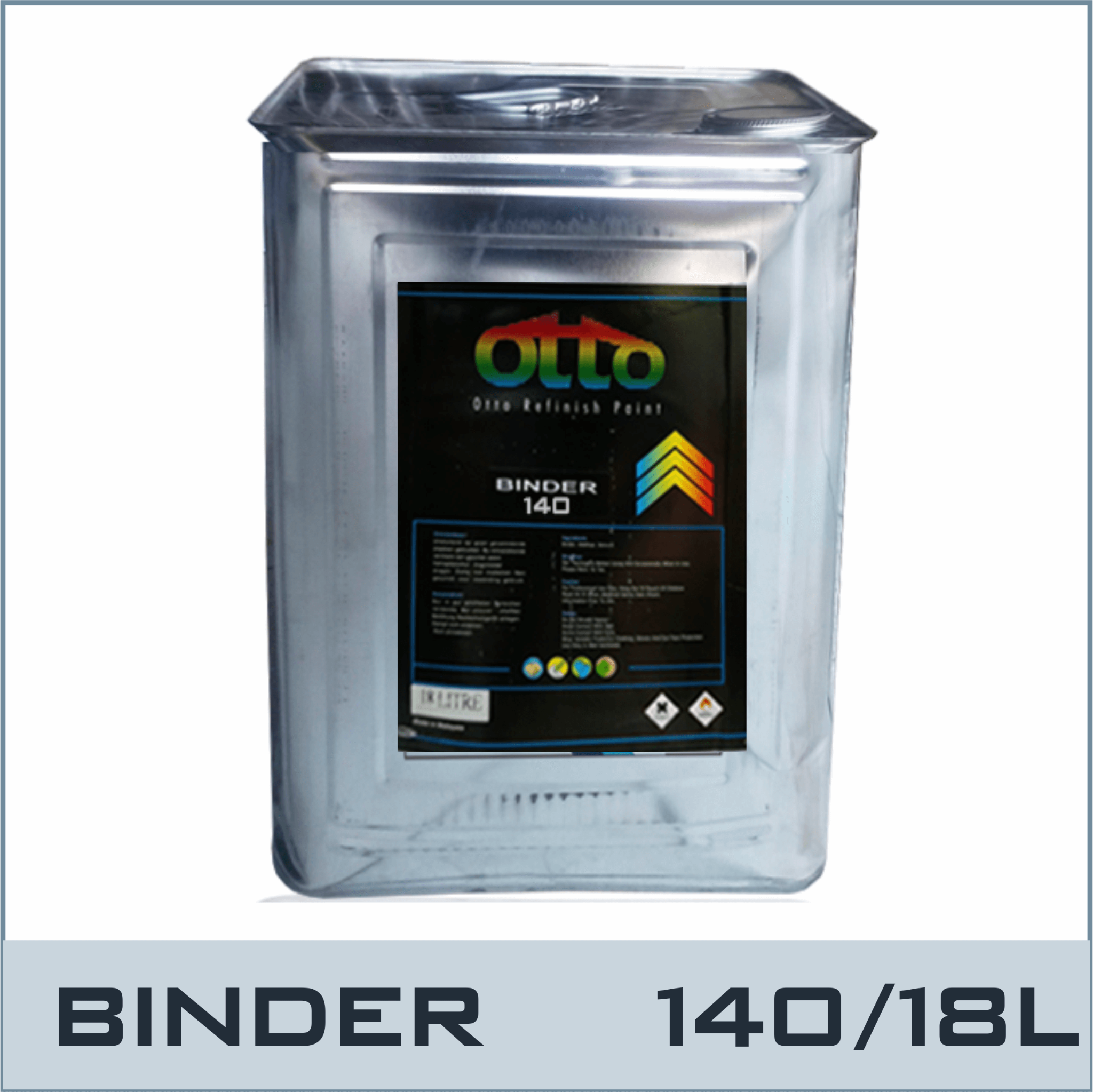 OTTO-140-18L - Phụ Gia Cho Sơn Màu Solid Phủ Bóng