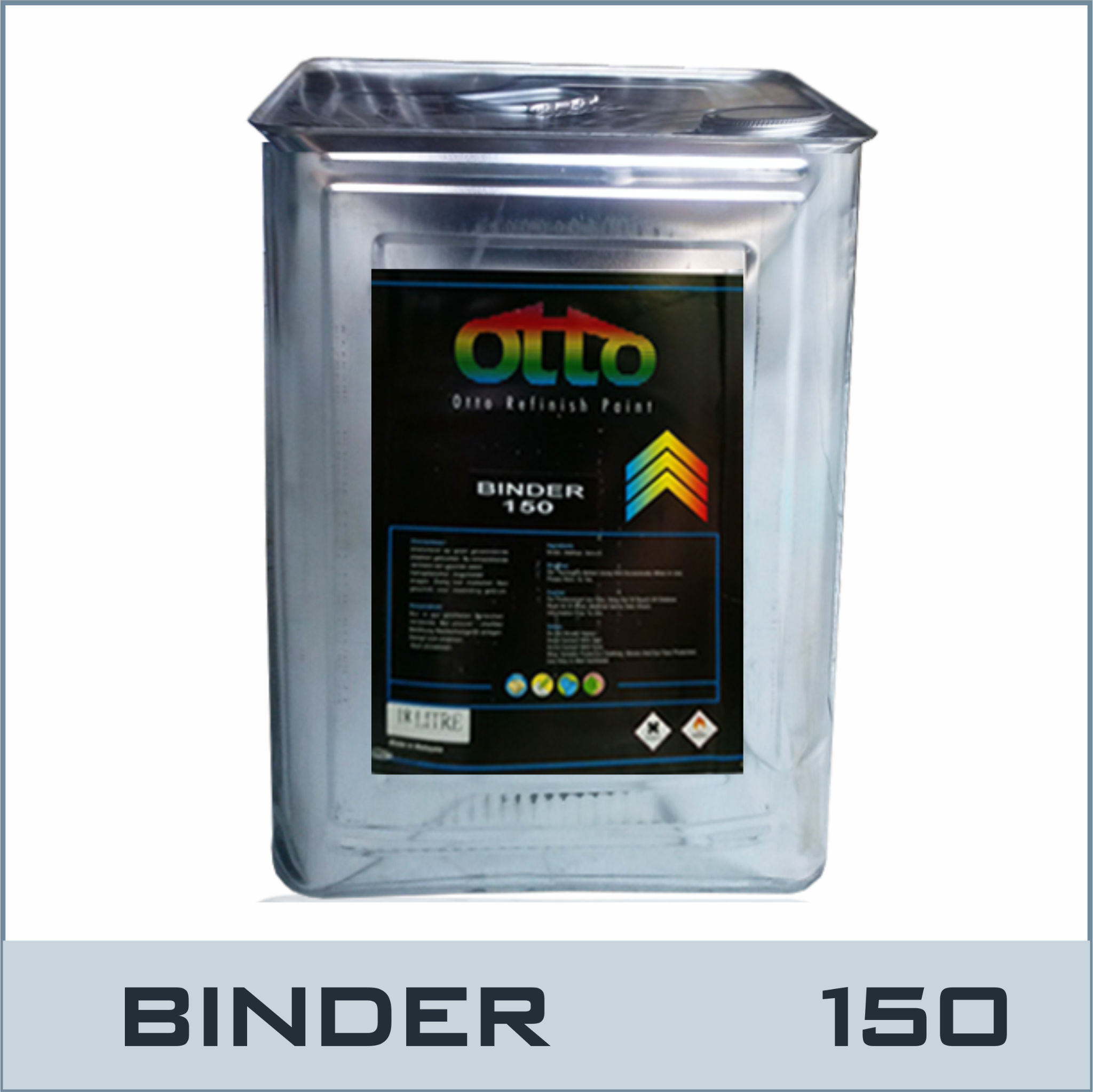 OTTO-150-18L- Phụ Gia Cho Màu Metallic Dưới 50% Otto Basecoat Binder 150