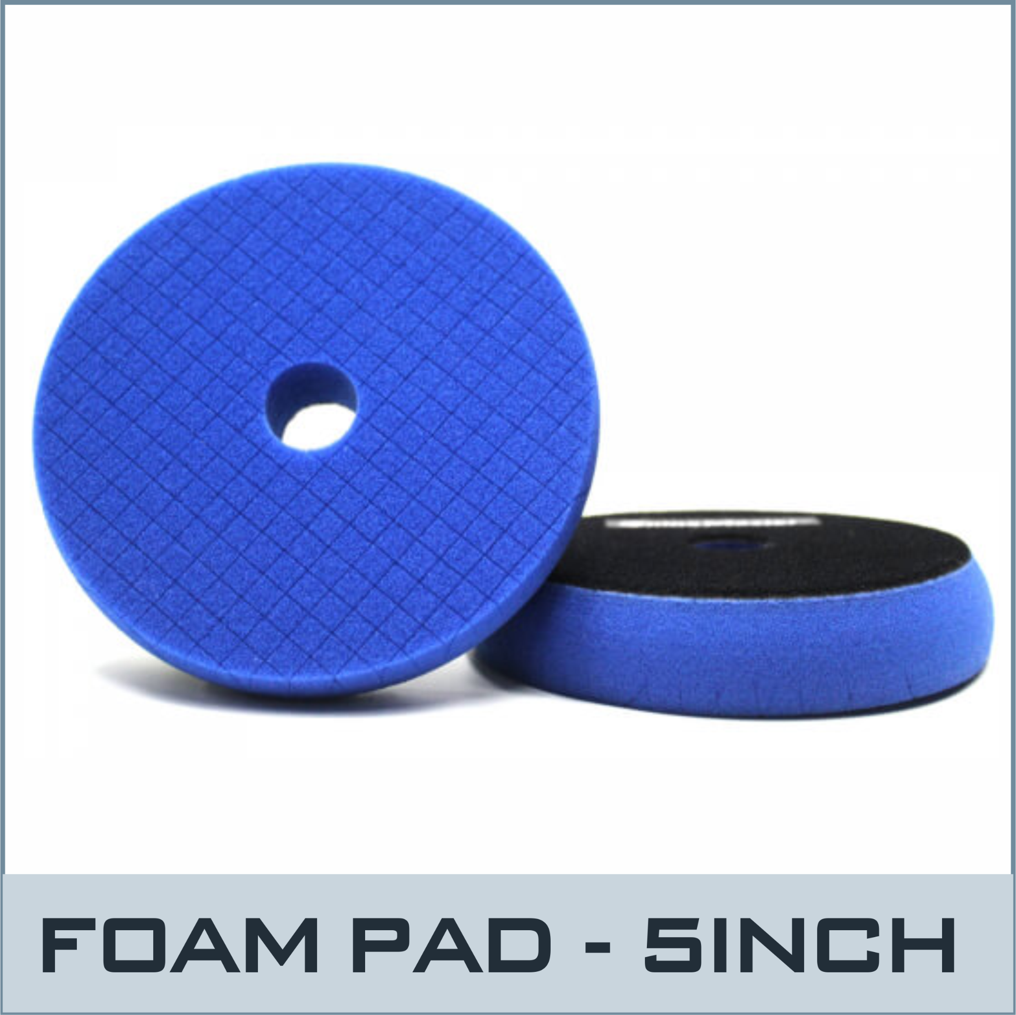 2001135W- Phớt Mút Đánh Bóng Dạng Caro-5 Inch-Phá Xước