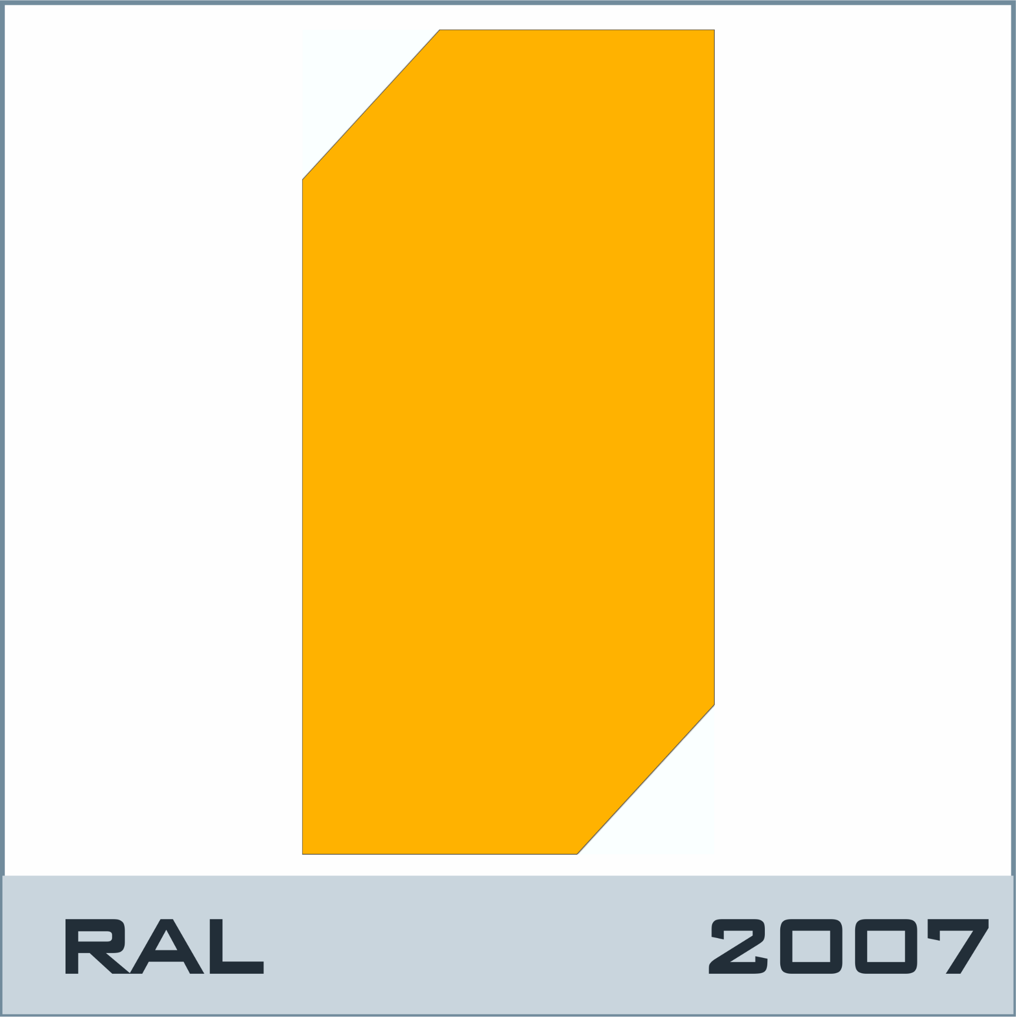 RAL-2007- Luminous Bright Orange