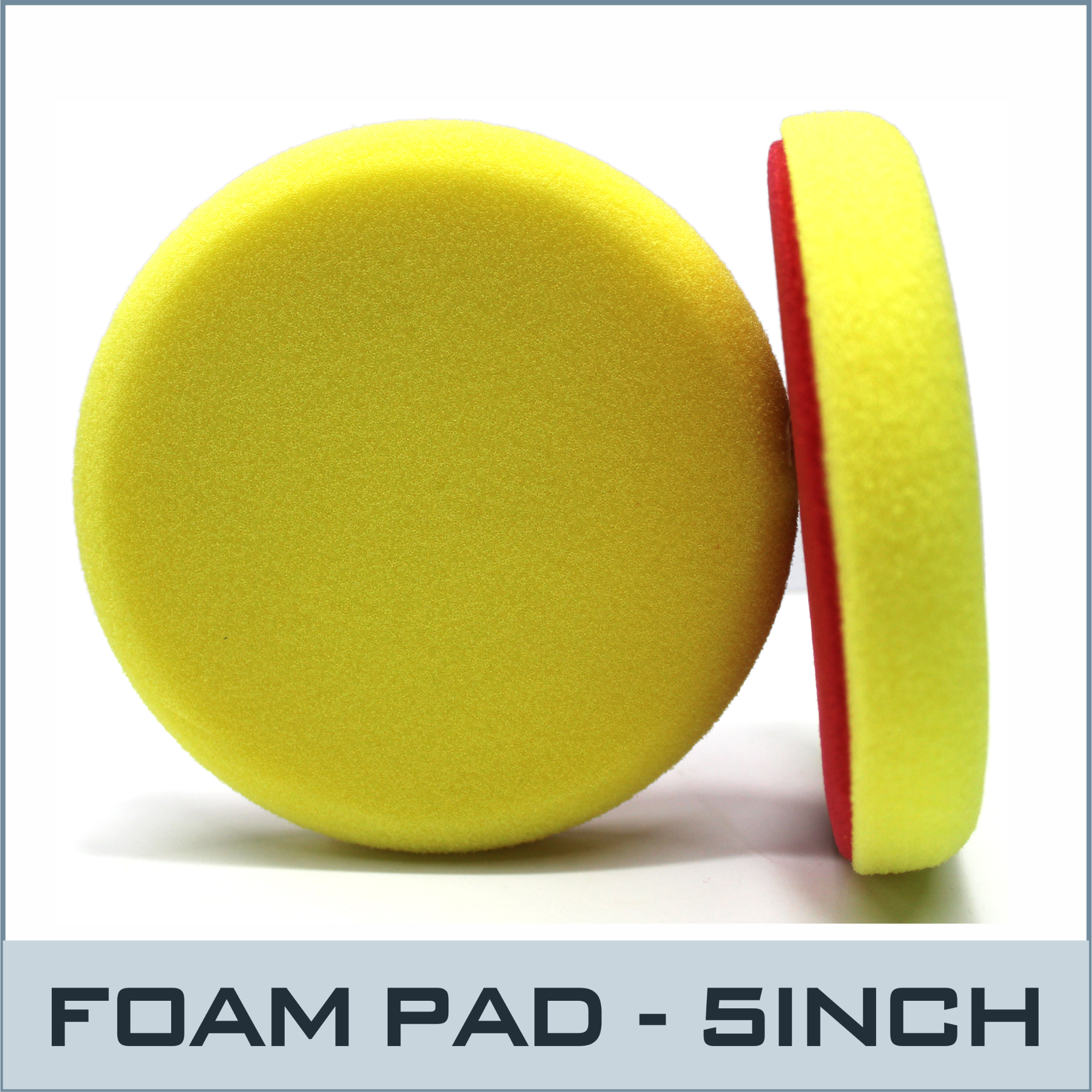 2032140Y- Phớt Mút Đánh Bóng Dạng Phẳng Da-Phá Xước-5 Inch