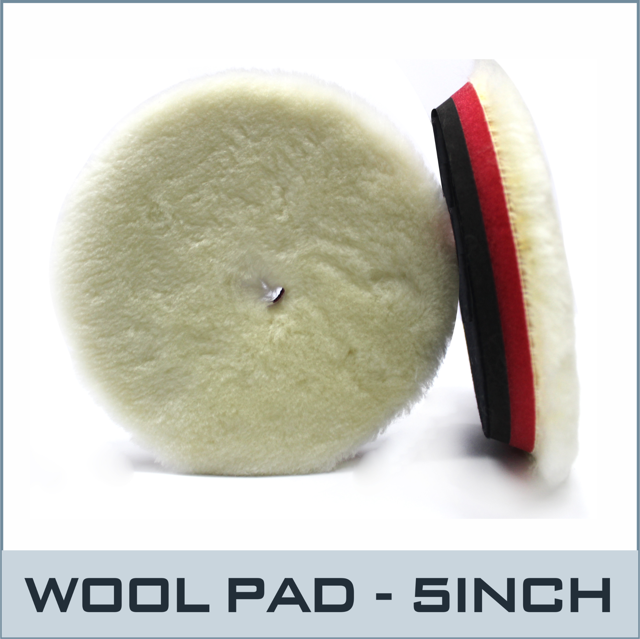 2064125B- Phớt Lông Cừu Xoắn Đánh Bóng-5 Inch-Phá Xước