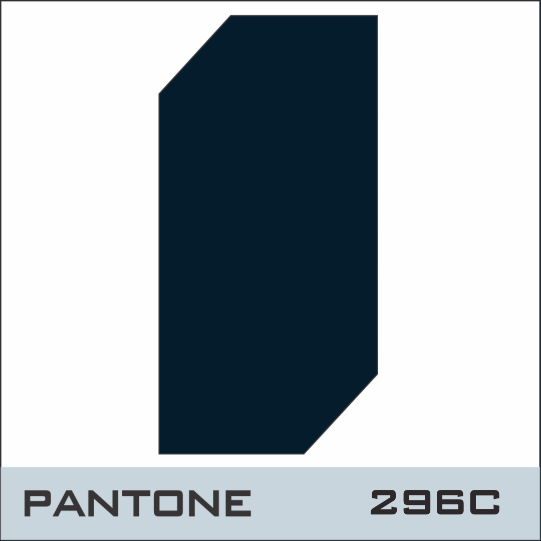 PANTONE-296C-BLUE/BLUE