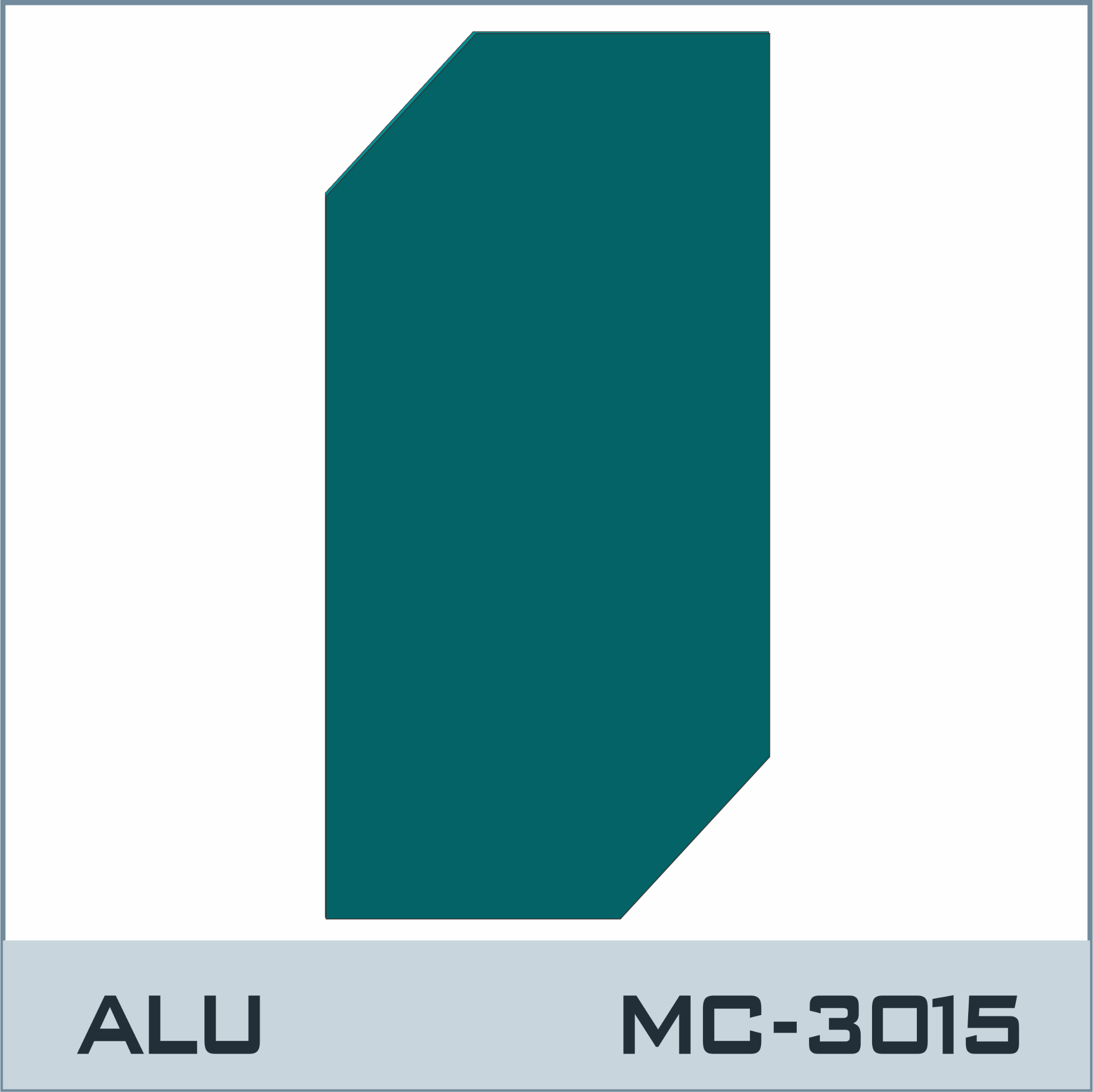 MC-3015- Màu Alu - Xanh Lá Findland Green