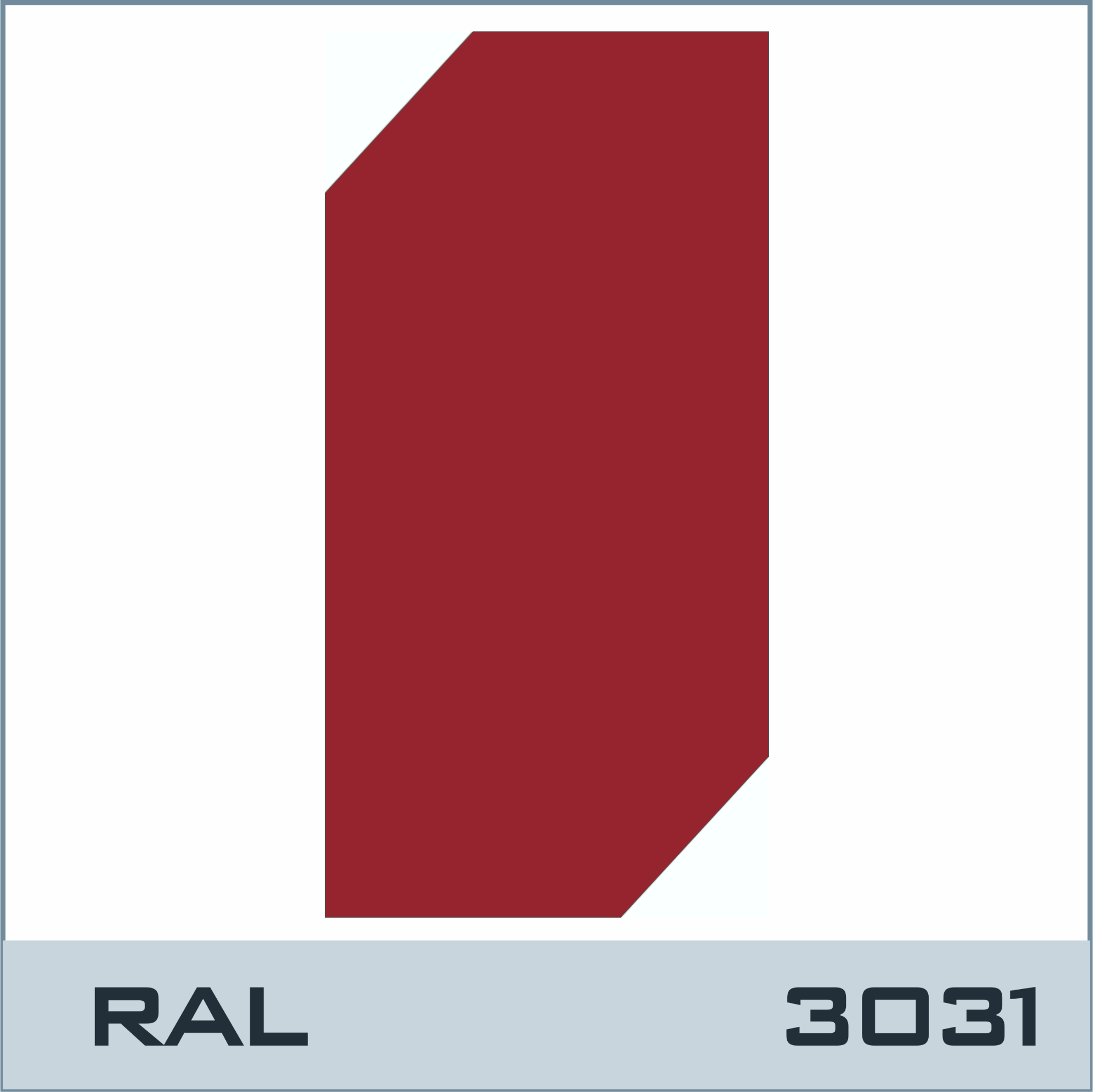 RAL-3031- Orient Red