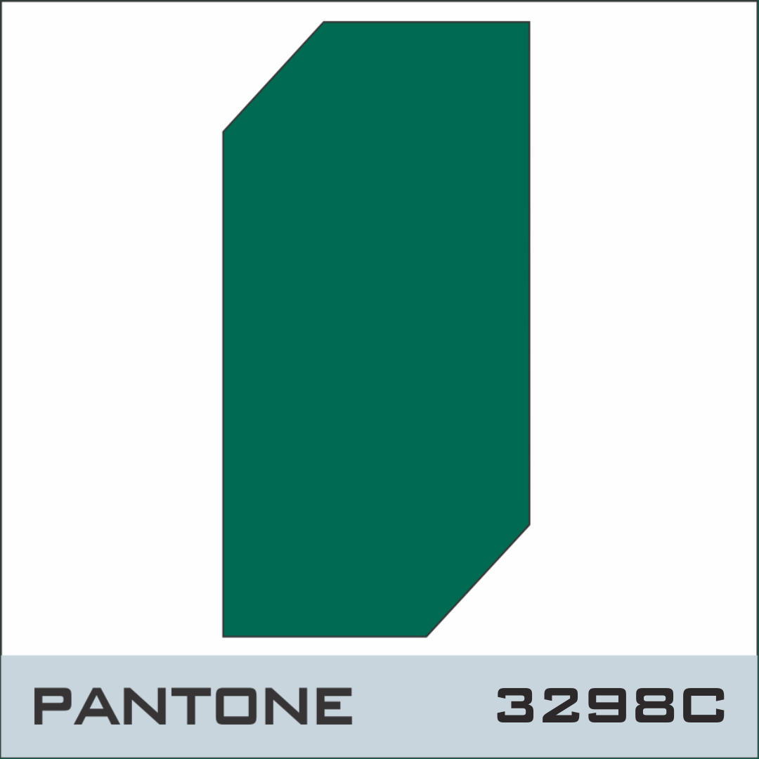 PANTONE 3298C GREEN PANTONE 3298C GREEN