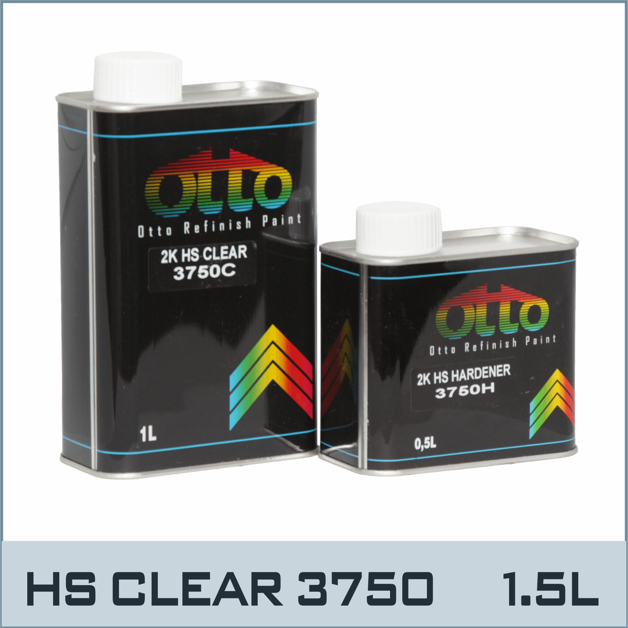 OTTO-HS3750C - Dầu Bóng 2K - Otto HS 3750 Clear 1.5L