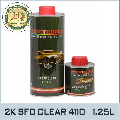 MX-SFD4110 - Dầu Bóng Siêu Nhanh Khô 2K - SFD Clear 41- Bộ 1.25L