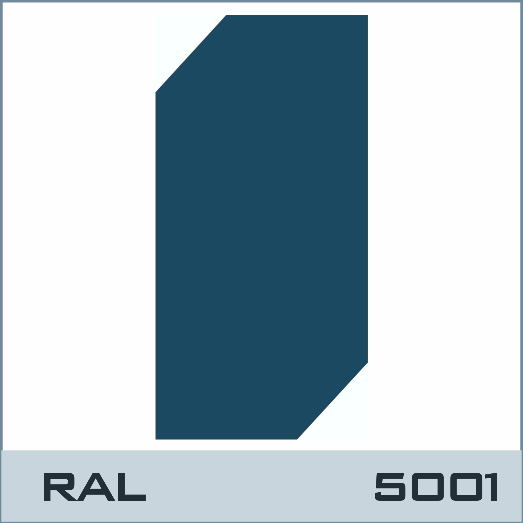 RAL-5001- Green Blue