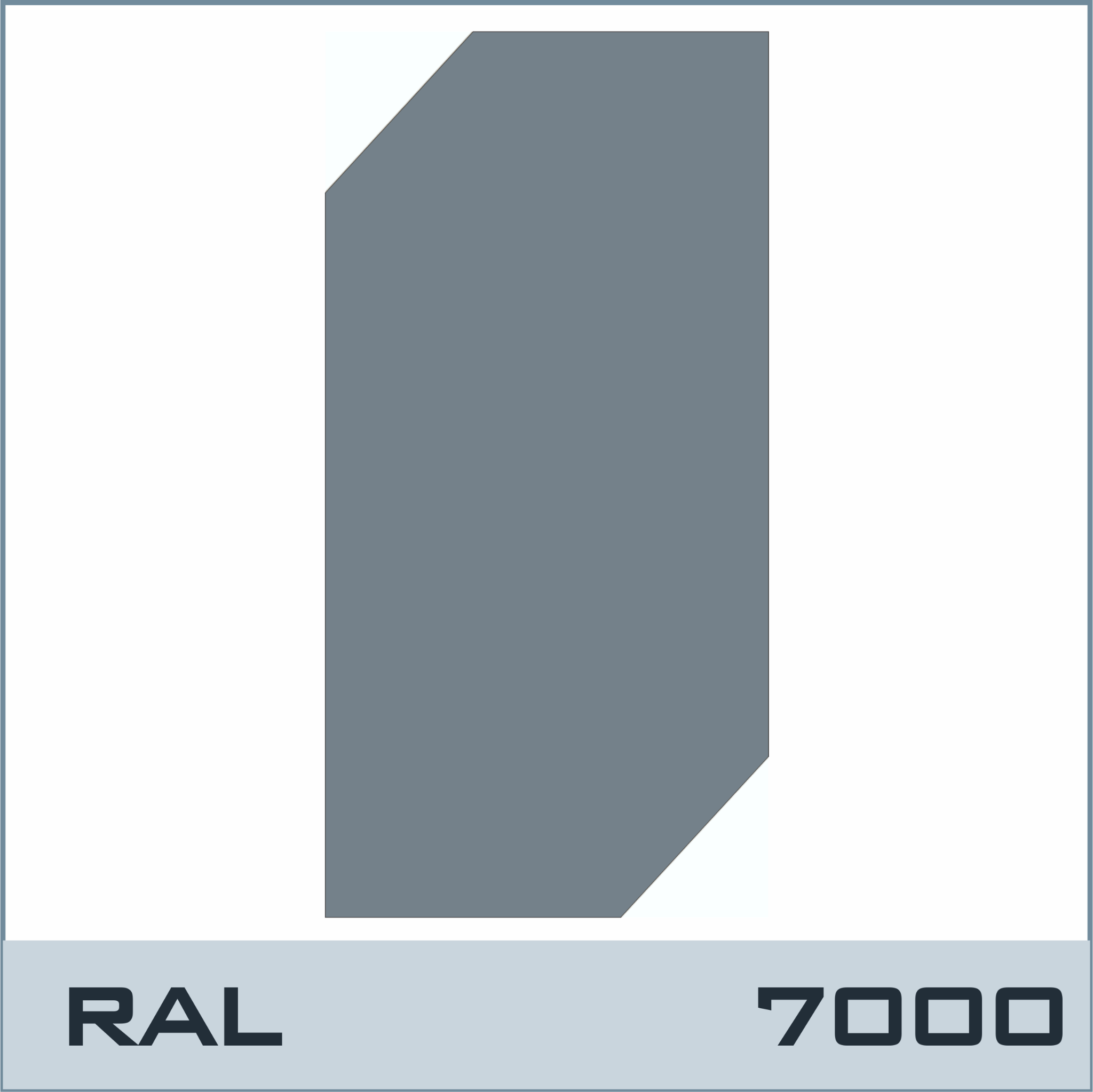 RAL-7000- Sơn Đa Năng- Squirrel grey