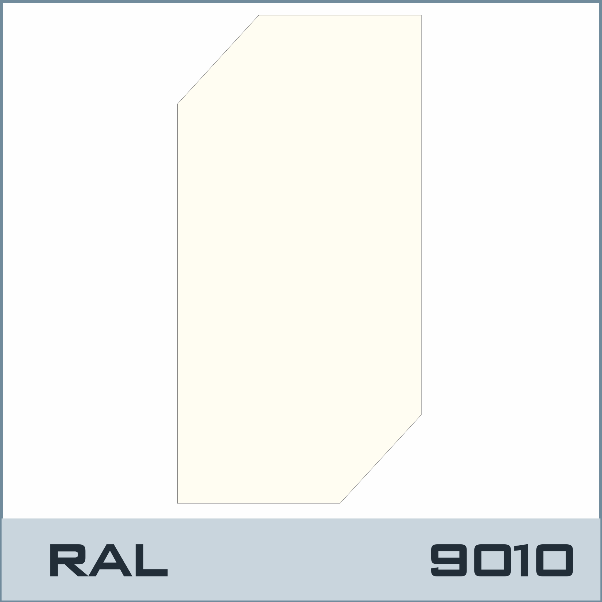 thumbnail image 2 of RAL 9010 Pure White Matt Finish Touch-Up Paint - 30ml Bottle For UPVC/PVC 2 of 5