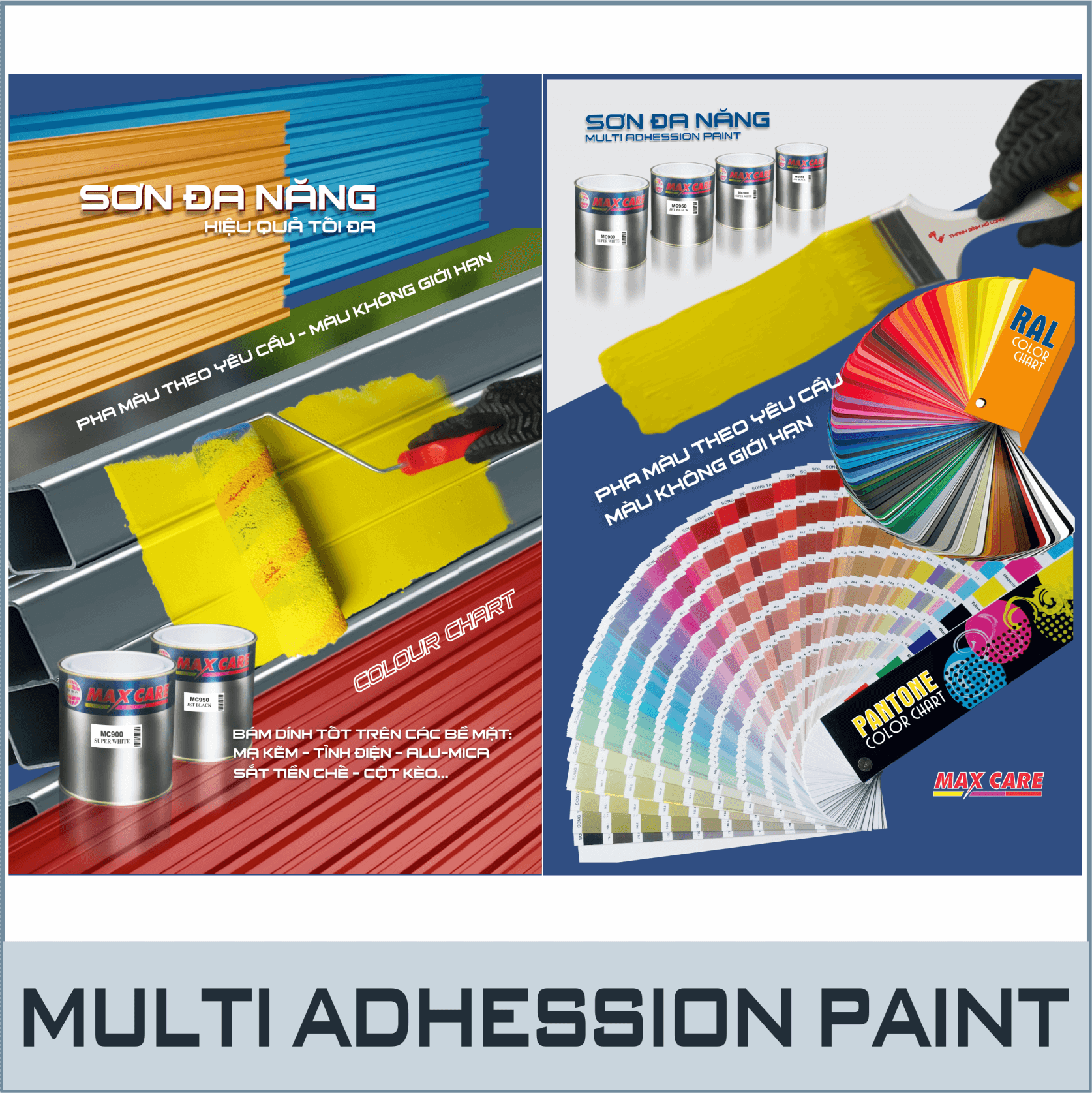 Màu Sơn Đa Năng - Nhôm Xingfa -  Wood - Phủ ngoài