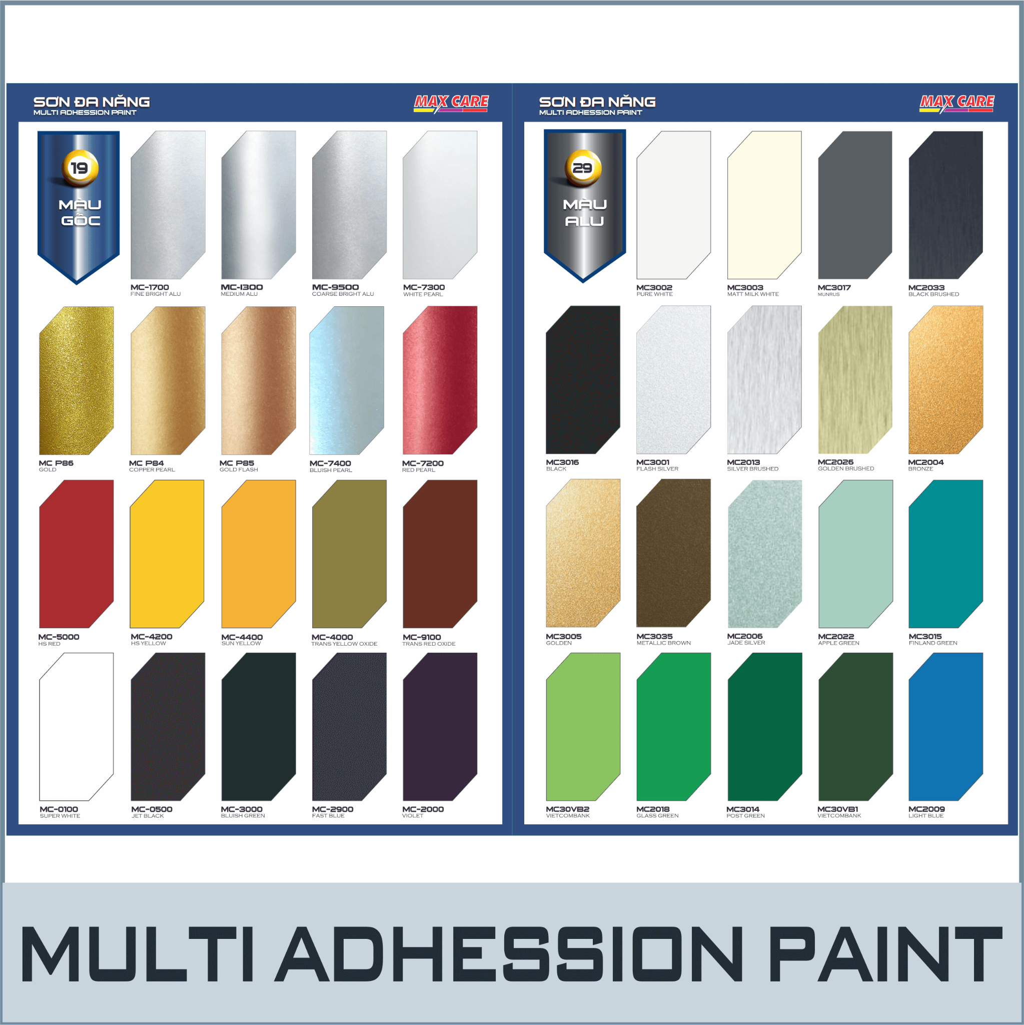 MC-VR3- Màu Tole - Apricot Yellow