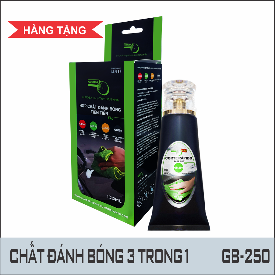 Tuýp Chất Đánh Bóng 3 trong 1 GB-250
