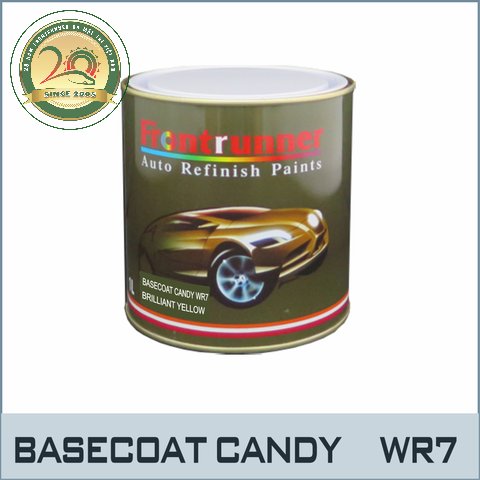 MX-WR07 - Màu Candy Xe Hơi Phủ Bóng Vàng - Basecoat Brilliant Yellow - Wr07