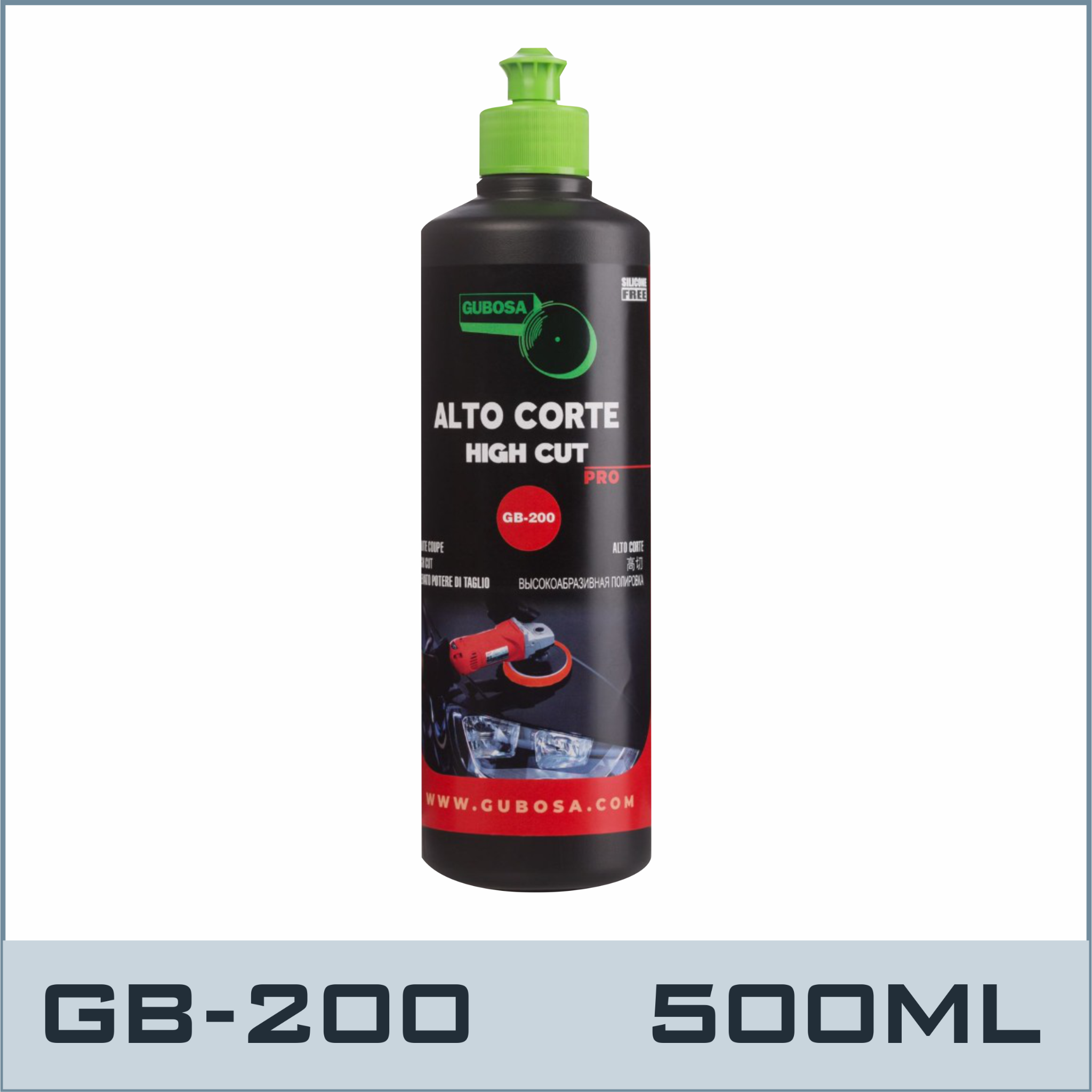 GB200-500ML- Chất Đánh Bóng Có Độ Cắt Cao #Step2 Gb-200-500Ml-600Gram