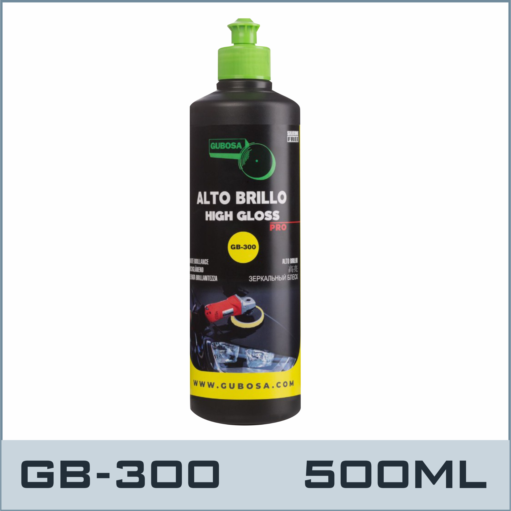 GB300-500ML- Chất Đánh Bóng Hoàn Thiện #Step3 Gb-300-500Ml-600Gram