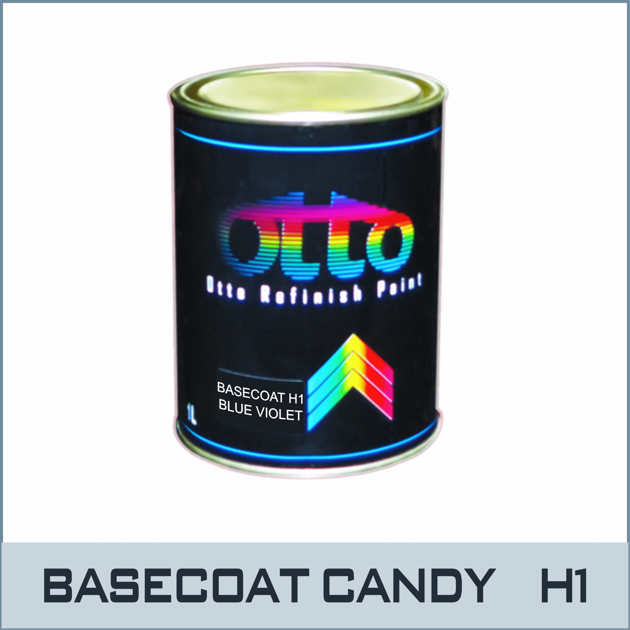 OTTO-H01 - Màu Candy Phủ Bóng Xanh Dương Tím - Basecoat Otto Candy Blue Violet  - H01