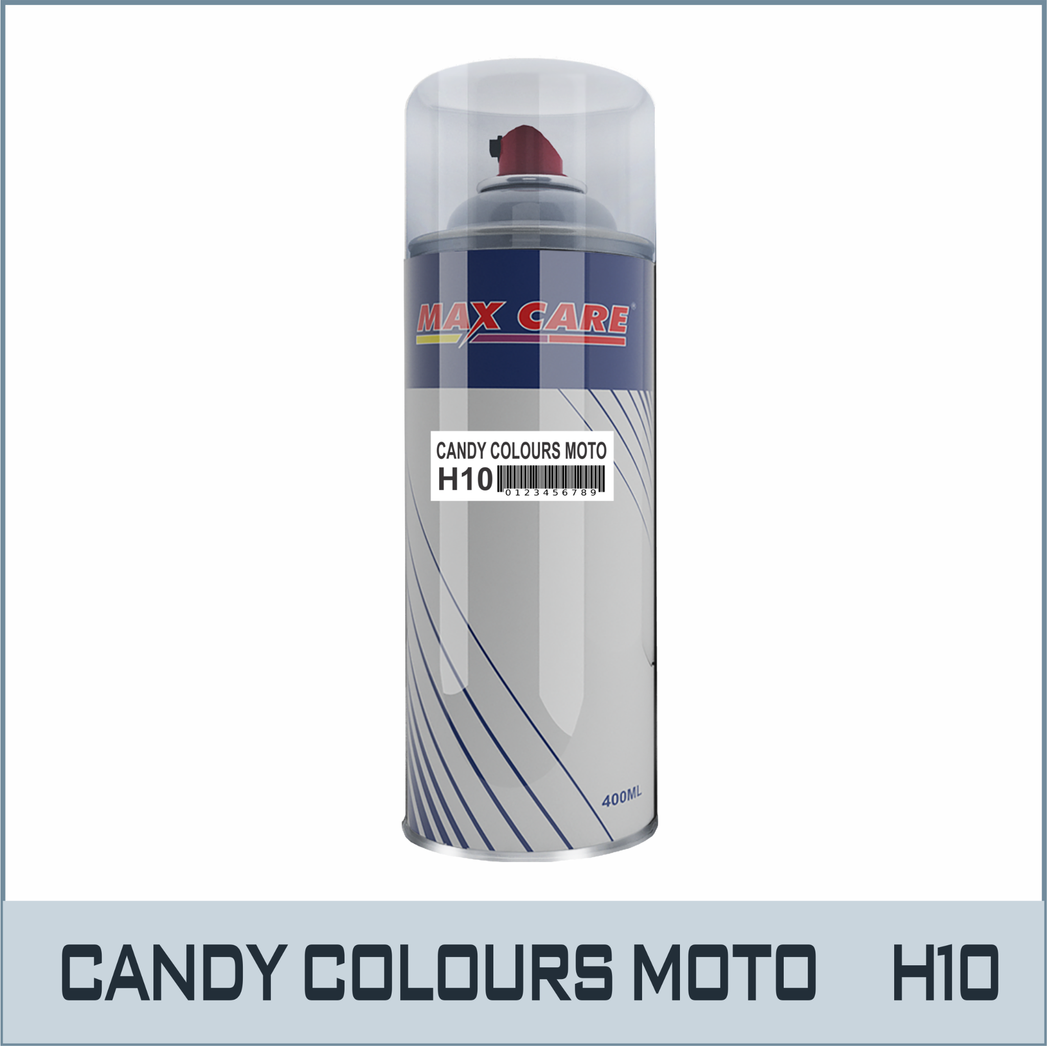 MC-H10 - Màu Candy Phủ Bóng Đỏ Maroon Basecoat Candy Maroon  - H10