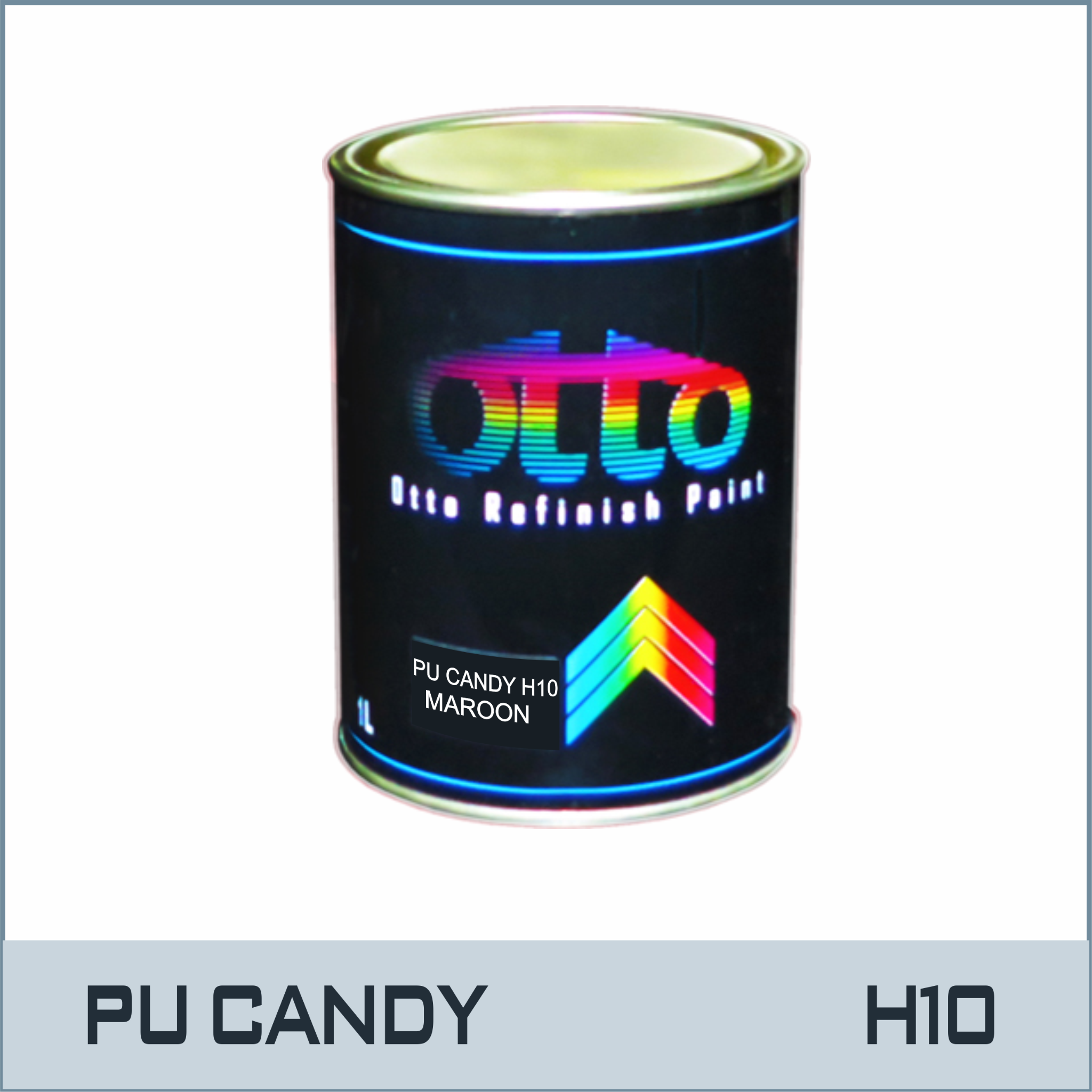 OTTO-PUCM - Màu Candy Phủ bóng Đỏ Maroon - Otto Phủ bóng Candy Maroon (H10)