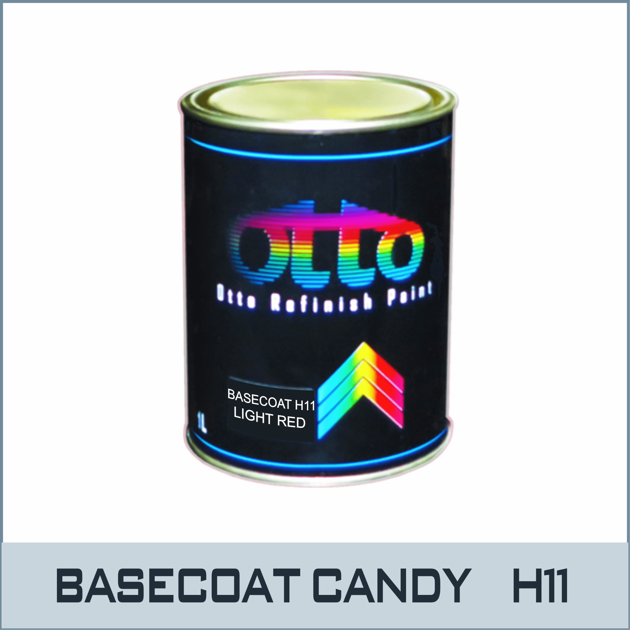 OTTO-H11 - Màu Candy Phủ Bóng Đỏ Nhẹ - Basecoat Otto Candy Light Red  - H11