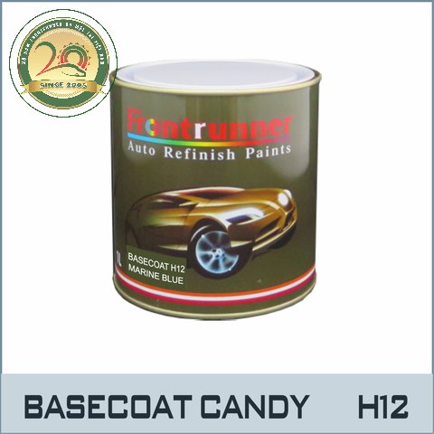 MX-H12 - Màu Candy Phủ Bóng Xanh Biển - Basecoat Candy Marine Blue  - H12