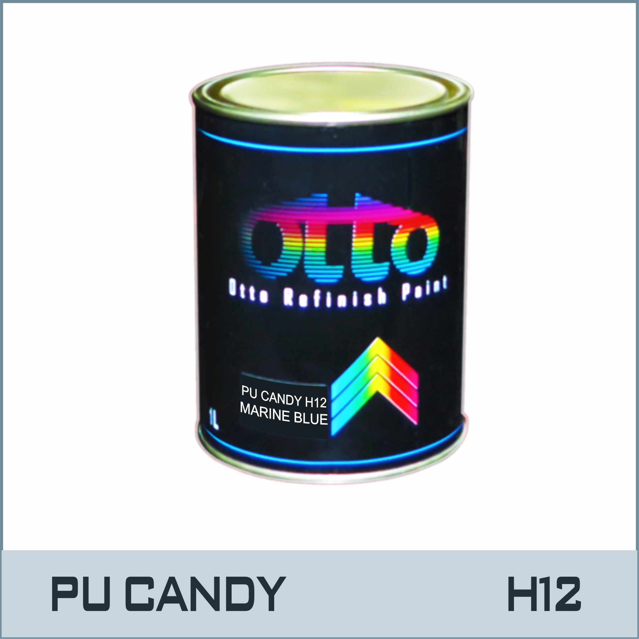 OTTO-PUCMB - H12 Candy Phủ bóng Xanh Biển - Marine Blue