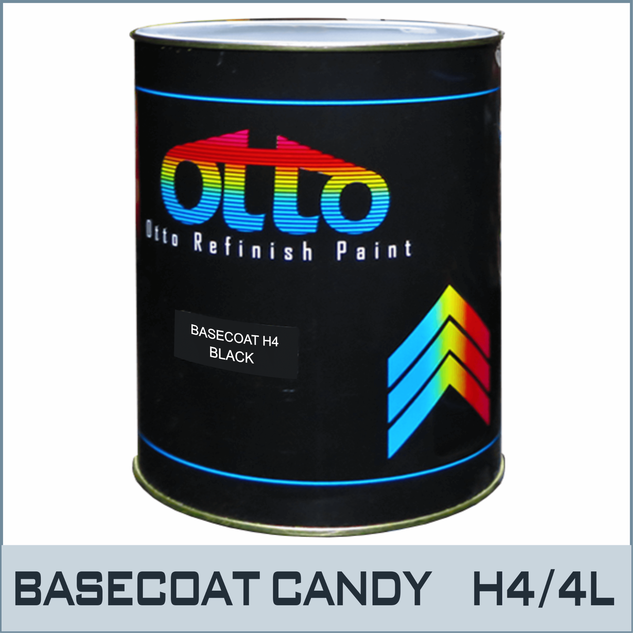 OTTO-H04-4L-Màu Candy Phủ Bóng  - Basecoat Otto Candy Black